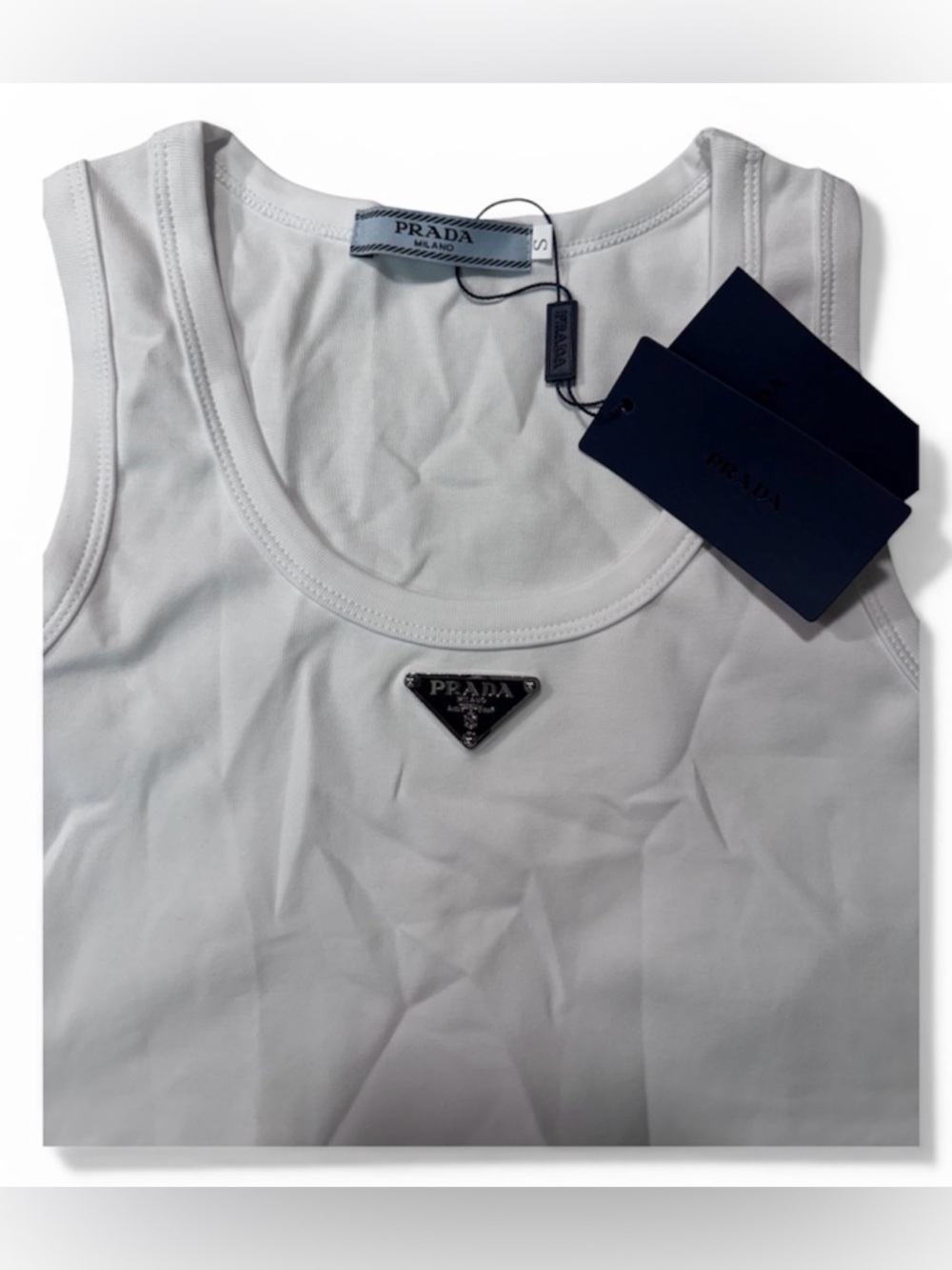 Prada Tank top White